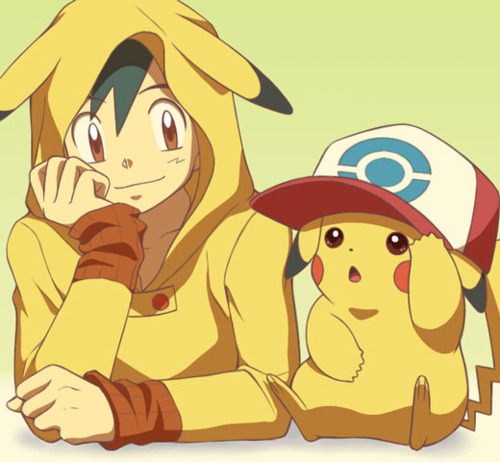 Ash and Pikachu // Fanart