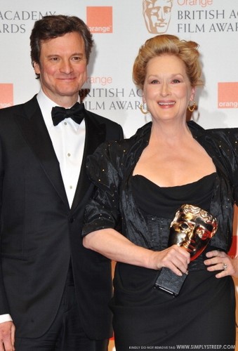  BAFTA Awards - Press Room [February 12, 2012]