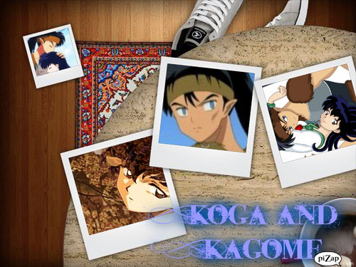  Koga and kagome meeting