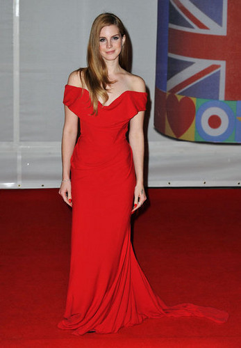  Lana at the 2012 Brit Awards