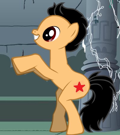  My gppony, pony OC Redstar in all 4 forms