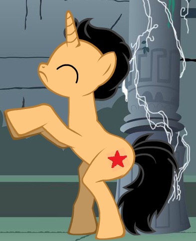  My poni, pony OC Redstar in all 4 forms