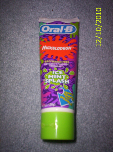  Nickelodeon Green Slime toothpaste