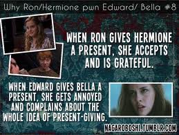  Ron & Hermione VS. Bella & Edward