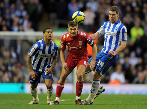 S. Gerrard (Liverpool - Brighton Hove Albion)