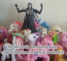  Sephiroth demands an explanation...