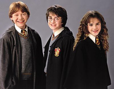 The trio - Harry Potter and the chamber of secrets