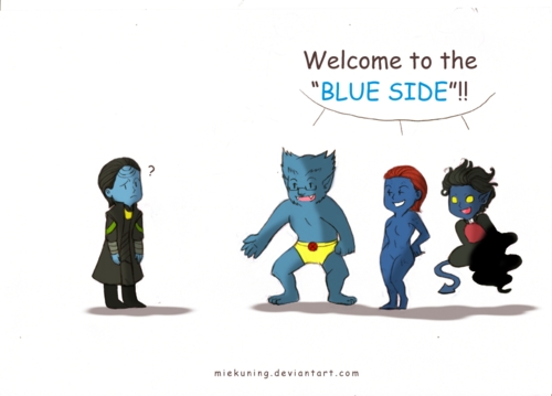  Welcome to the blue side