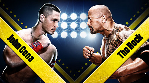 Wrestlemania 28:John Cena vs The Rock