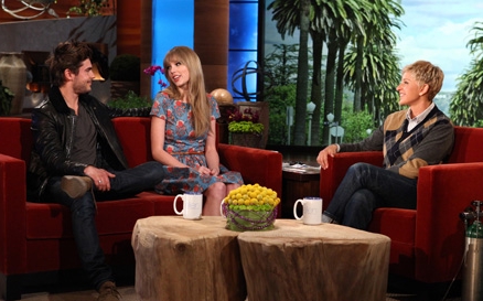 Zac Efron and Taylor Swift - Ellen Denegeres Show