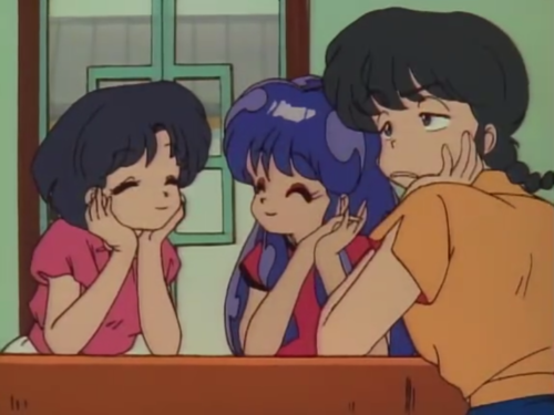 Akane, Shampoo, and Ranma