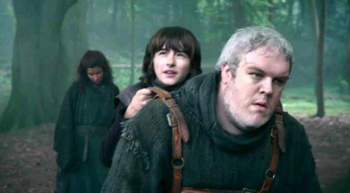  Bran with Hodor and Osha