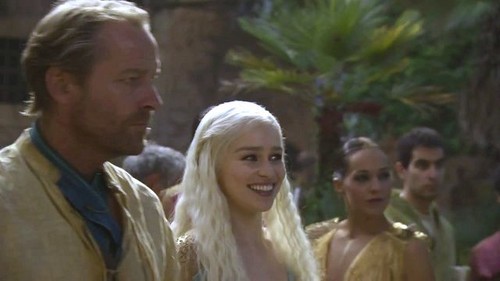 Daenerys and Jorah Mormont