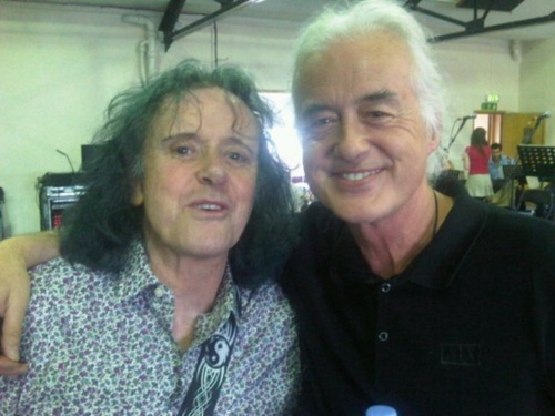  Donovan with Jimmy Page