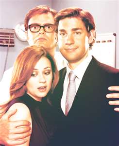  Dwight, Jim and Pam