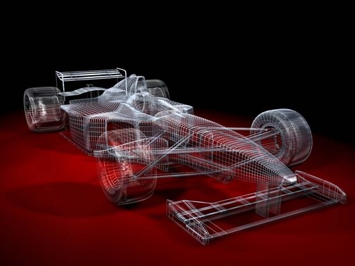  F1 3D Car