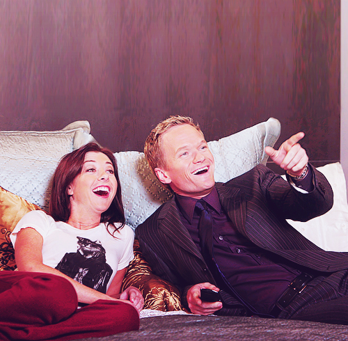 Lily and Barney<3