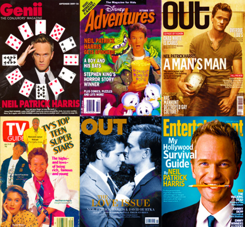  Magazine Covers - Neil Patrick Harris: 1989 - 2012