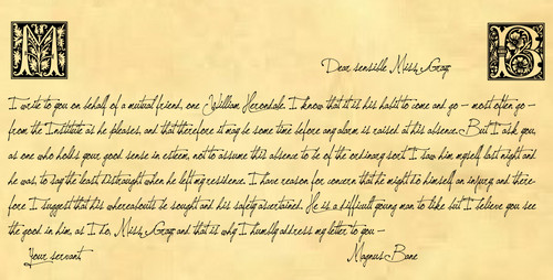  Magnus' letter to Tessa