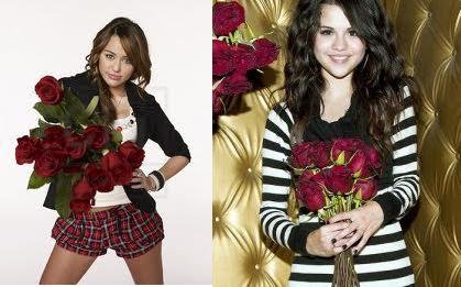 Miley VS Selena [Better With Red Flowers]