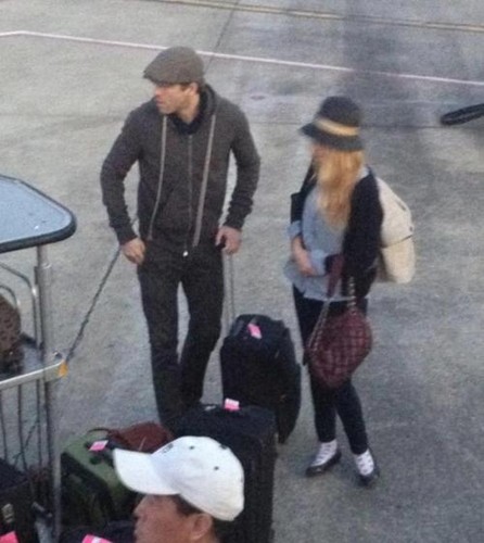  Ryan and Blake arriving at the airport