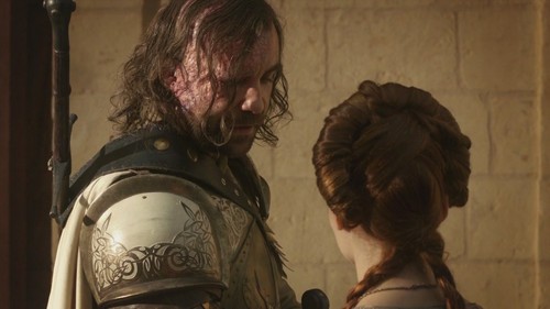  Sandor Clegane and Sansa Stark