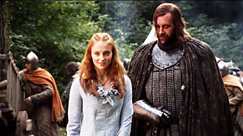  Sansa Stark and Sandor Clegane