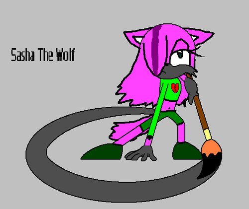  Sasha The wolf