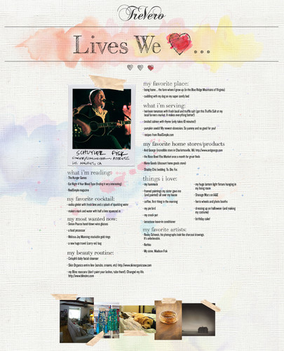  Schuyler featured on "Lives We Love" da Tre Vero Fashion
