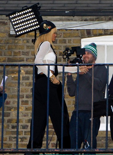 Spotted On A Set In London [24 February 2012]