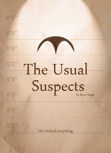  The usual suspects poster