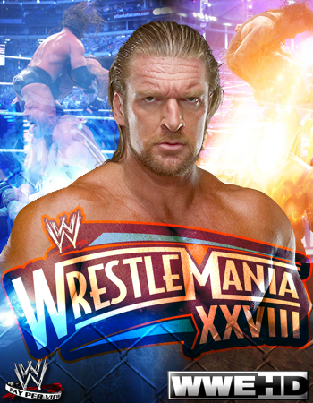  Triple H Wrestlemania Poster