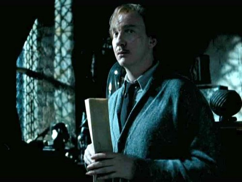  david thewlis as remus lupin and emma watson as hermione granger