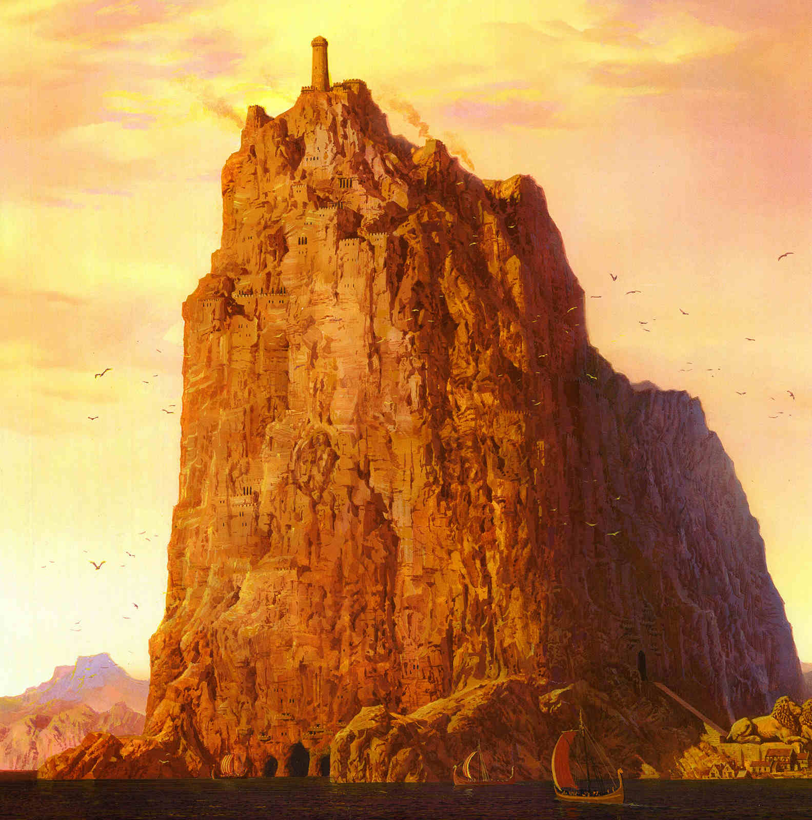 original Casterly Rock illustration