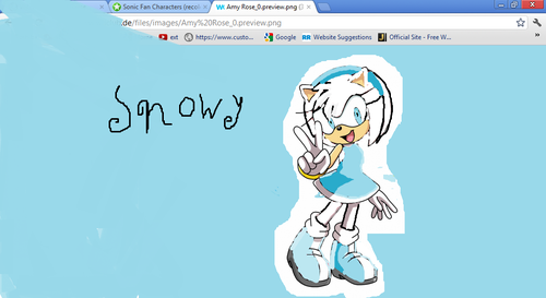  snowy the hedgehog series comeing up!!! leave comment if you have a fã character u want to enter!!