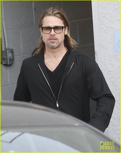  Brad Pitt & Maddox: gitarre Guys!