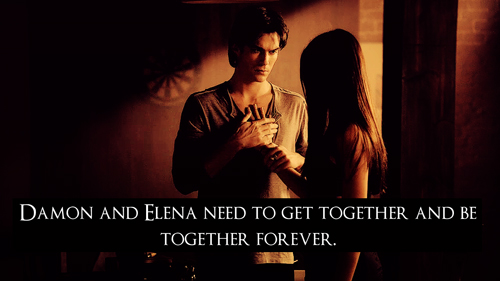  Damon & Elena =Confession!