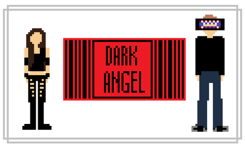  Dark Angel – Jäger der Finsternis Pixel art
