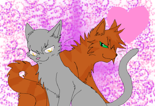  Dovewing & Foxleap(Moonfire & Angelwing's parents)
