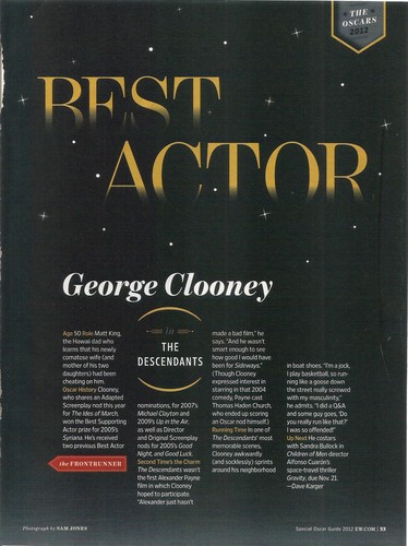  George Clooney - Entertainment Weekly