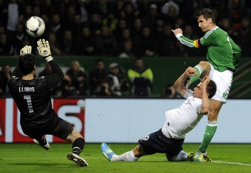  Hugo Lloris - Germany 1:2 France - (29.02.2012)
