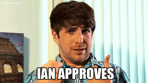  Ian approves