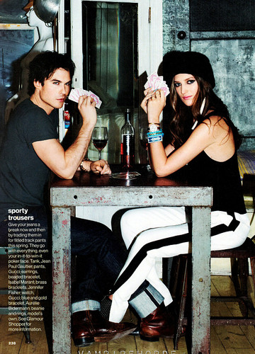  Ian in Glamour Magazine (April 2012).