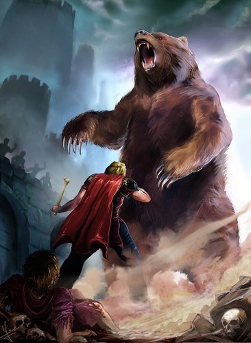  Jaime and Brienne - The menanggung, bear of Harrenhal
