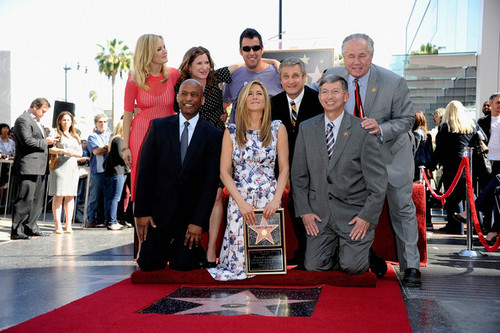 Jennifer Aniston Honored On The Hollywood Walk Of Fame