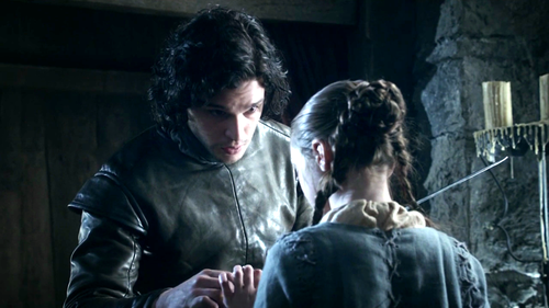  Jon and Arya