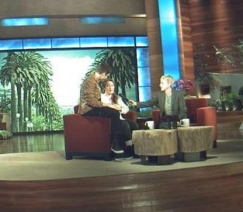  Justin on Ellen . ♥