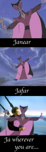  LOL Jafar.