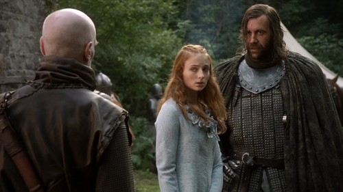  Sansa Stark and Sandor Clegane