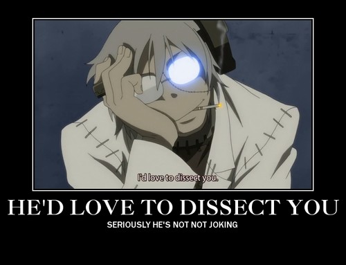  Stein would just amor to dissect you